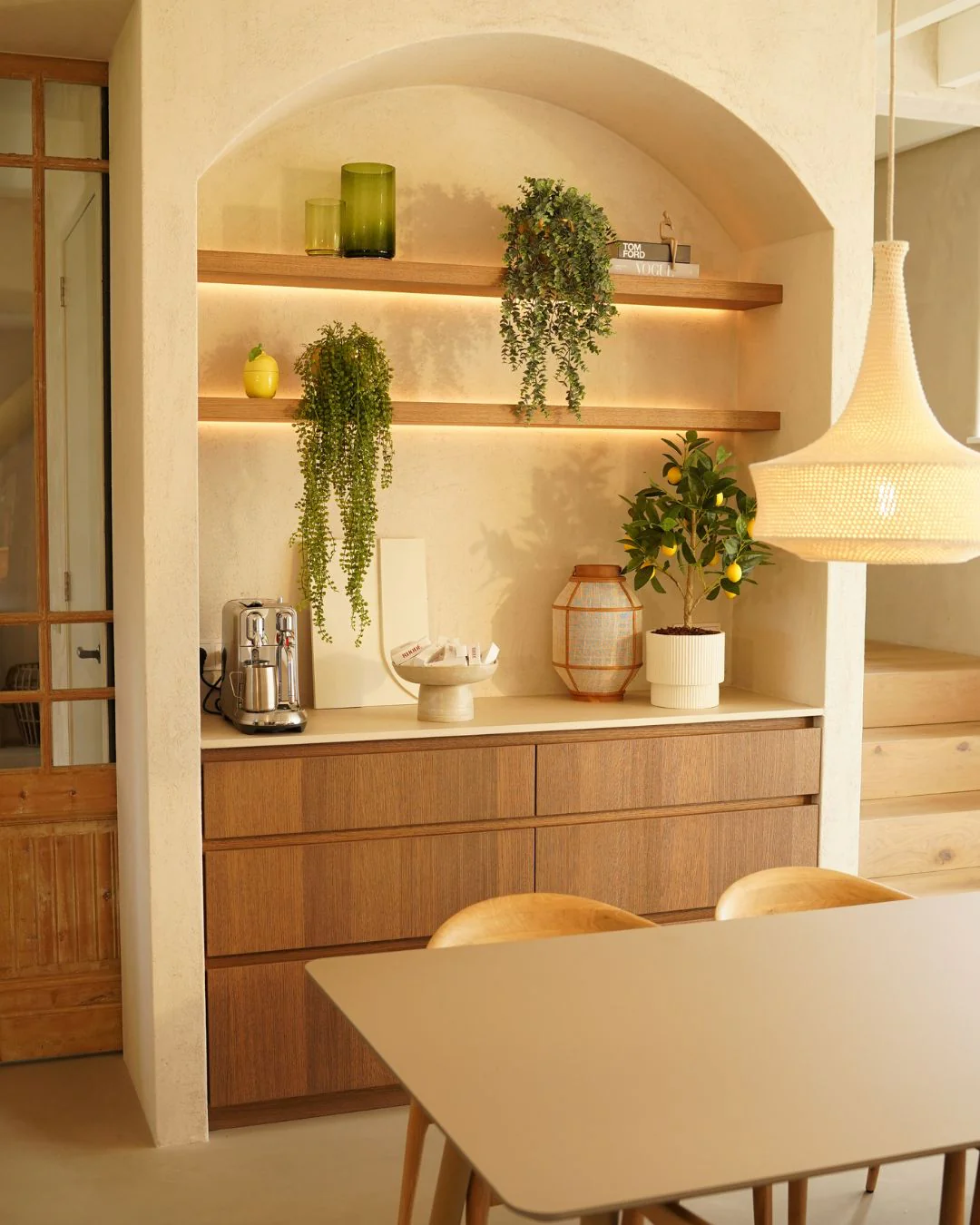 Kunst hangplant Eucalyptus 70 cm in pot - Image 3