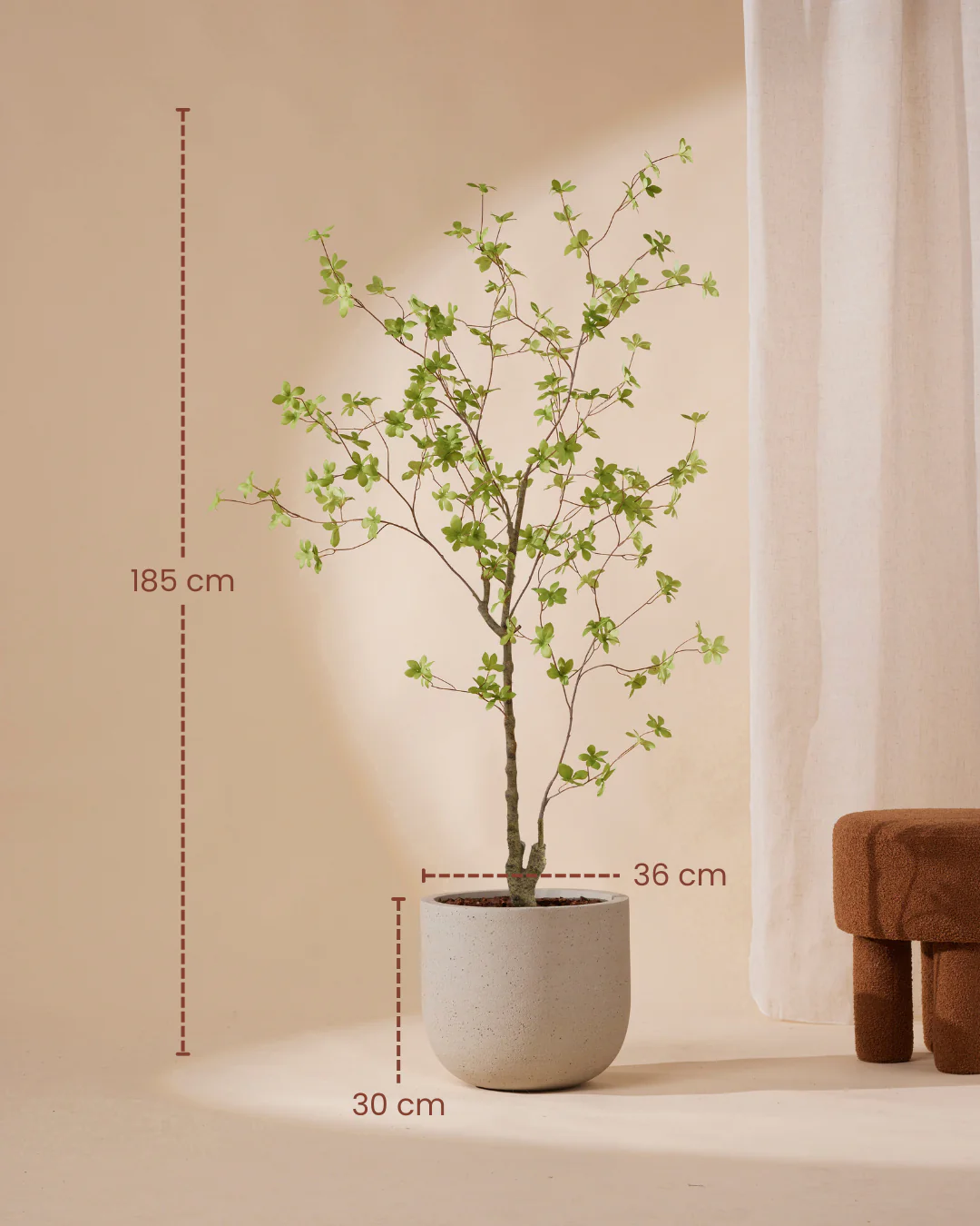 Kunstboom Tropaeolum 185 cm - Image 4