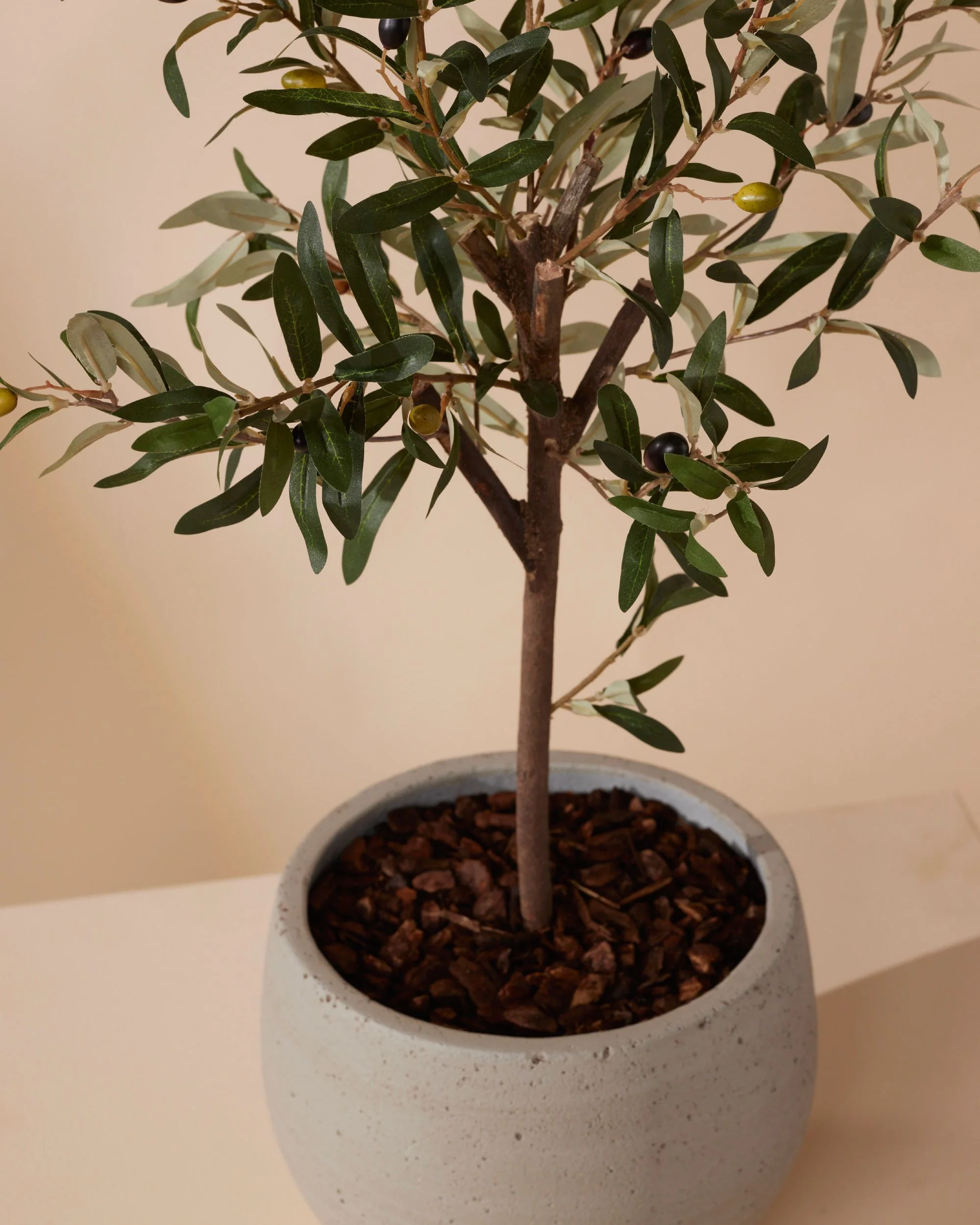 Kunstboompje Olijf 65 cm - Image 4