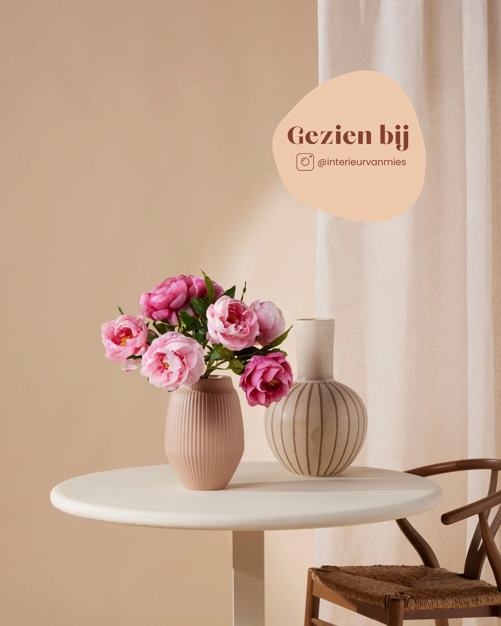 Zeven Pioenrozen 63 cm - Image 6